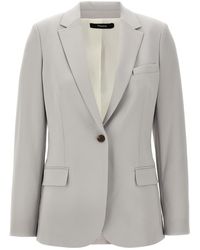 Theory - Blazer 'staple' - Lyst