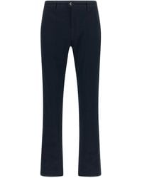 Incotex - Stretch Cotton Trousers With Slowear Patch - Lyst