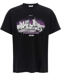Moschino - 'milanhattan' T-shirt - Lyst