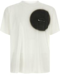 MM6 by Maison Margiela - 'numeric Signature Mm6' Spray T-shirt - Lyst