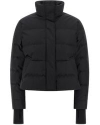 McQueen - 'Cropped Puffer' Jacket - Lyst