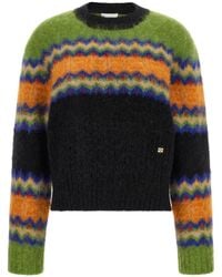 Ganni - 'fair Isle' Sweater - Lyst