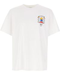 CASABLANCA - T-Shirt Mit Logo - Lyst