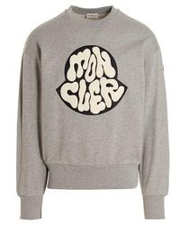 Moncler Logo Sweatshirt - Gray