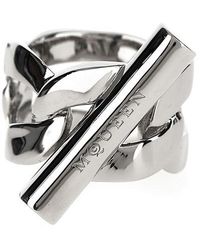 McQueen - Anello T - Lyst