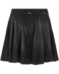 DIESEL - 'De-Spiki-S' Skirt - Lyst