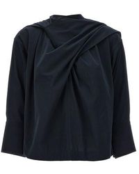 Issey Miyake - Camicia 'Cotton Voile' - Lyst