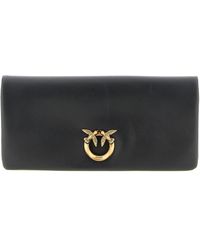 Pinko - Medium 'love Click Soft Horizontal' Clutch Bag - Lyst