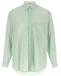 AURALEE - Camicia Cotone - Lyst