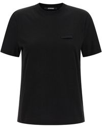 Jacquemus - 'le T-shirt Gros-grain' T-shirt - Lyst
