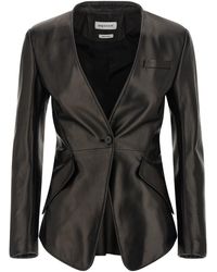 McQueen - Nappa Blazer - Lyst