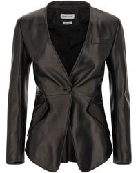McQueen - Nappa Blazer - Lyst
