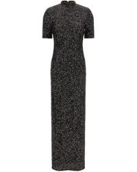 ROTATE BIRGER CHRISTENSEN - 'Sequins Maxi Slit' Dress - Lyst
