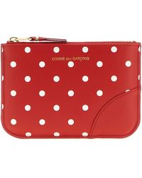 Comme des Garçons - 'polka Dots Printed Line' Card Holder - Lyst
