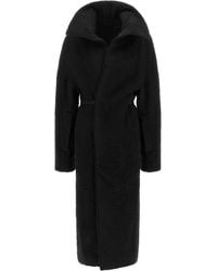 Rick Owens - 'dracucollar Belted' Coat - Lyst