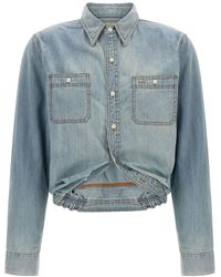 R13 - 'wrap Around' Shirt - Lyst
