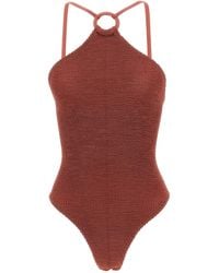 Hunza G - 'jasmine' One-piece Swimsuit - Lyst