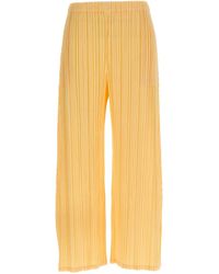 Pleats Please Issey Miyake - 'mellow Pleats' Pants - Lyst