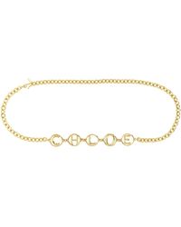 Chloé - 'chloé Script' Jewel Belt - Lyst