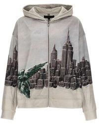 Who Decides War - 'angel Over The City' Hoodie - Lyst