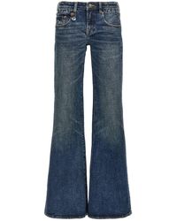 R13 - 'overflow Boy Flare' Jeans - Lyst