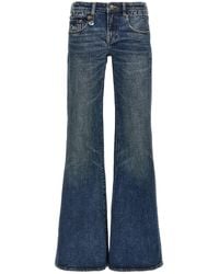 R13 - 'overflow Boy Flare' Jeans - Lyst