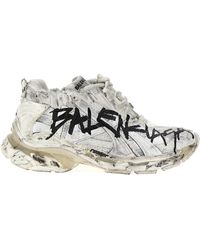 Balenciaga - 'runner Graffiti' Sneakers - Lyst
