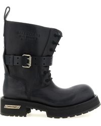 Balenciaga - Venom Lace-up Boots - Lyst