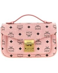 MCM - 'tracy' Medium Shoulder Bag - Lyst