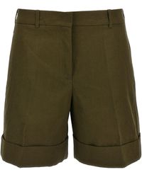 Jil Sander - Linen Bermuda Shorts - Lyst