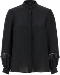 Kiton - Fringed Shirt - Lyst