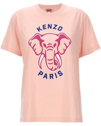 KENZO - ' Elephant' T-shirt - Lyst