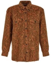 Dries Van Noten - Shaggy-Effect Jacquard Shirt - Lyst