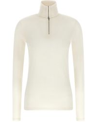 Jil Sander - Half-zip Sweater - Lyst