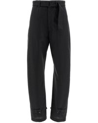 Lemaire - 'curved Tailored' Pants - Lyst