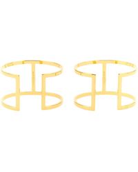 Elisabetta Franchi - Logo Bracelet Set - Lyst