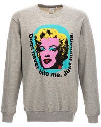Comme des Garçons - 'andy Warhol' Sweatshirt - Lyst