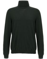 Zanone - Wool Turtleneck Sweater - Lyst