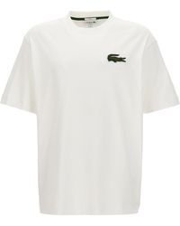 Lacoste - Logo Patch T-shirt - Lyst