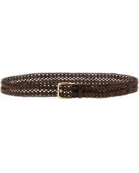 Brunello Cucinelli - Braided Calf Belt - Lyst