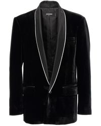 DSquared² - 'velvet Sexy Palm Beach' Blazer - Lyst