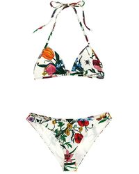 Gucci - ' Flora' Bikini - Lyst