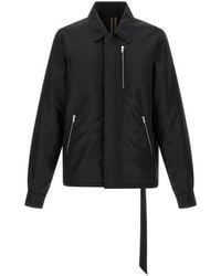 Rick Owens - 'concealed Zipfront' Jacket - Lyst