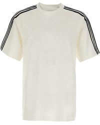Y-3 - ' Short Sleeve Tee 3-stripes' T-shirt - Lyst
