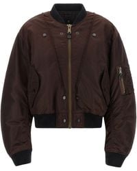 Maison Margiela - Reversible Bomber Signature Stitches - Lyst