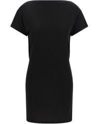 Jacquemus - Mini Dress With Draped Back - Lyst