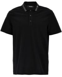 Versace - Cotton Polo - Lyst