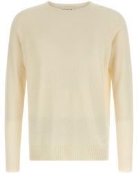 Ma'ry'ya - Crewneck Sweater With Raglan Sleeves - Lyst