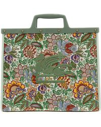 Etro - 'love Trotter' Large Shopping Bag - Lyst