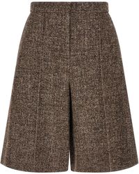 Agnona - 'amanda' Bermuda Shorts - Lyst